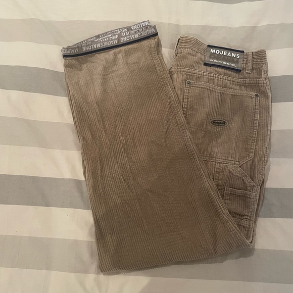 Maurice Malone Vintage Corduroy. Baggy carpenter MOJEANS. - Picture 4 of 10